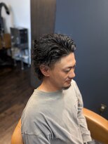 リッチ(RICH)&nbsp;七三分けオールバックサーフカール