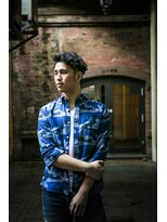 ラッドヘアー(LAD HAIR) 【LAD hair】黒髪ツーブロックショート