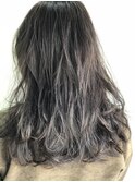 ブリーチをしないグレージュ