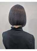 切りっぱなしボブ