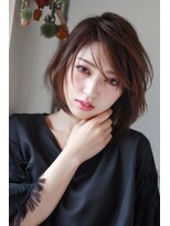 イロドリ ヘアーデザイン(IRODORI hair design) IRODORI　ひし形シルエットのレイヤースタイル　［西尾一寛］