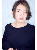 【松戸 駅近】大人かわいい前下がり小顔ショートボブ