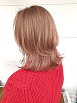 ラニヘアサロン(lani hair salon) ピンクミルクティーブロンド