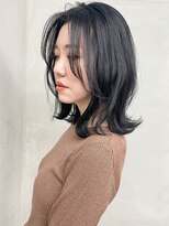 ノク(nok)&nbsp;くびれセミディ　ラベンダーカラー　グレージュカラー