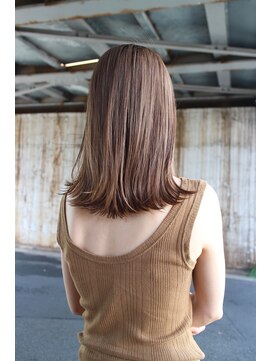 ノーマン(NORMAN) 【NORMAN/学芸大学】マロンベージュ×外ハネスタイル