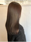 ロング × 髪質改善　ビターショコラ
