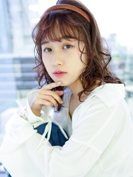 ラフィス ヘアー バース たまプラーザ店(La fith hair Bath) 【La fith】 ふわふわカール×ミディアム