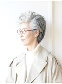 【えがお美容室】50代60代に人気☆アレンジ多彩なショート