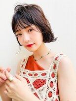 アメリ 新宿(Ameri)&nbsp;Ameri フェミニンボブ×透け感カラー【新宿】