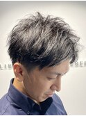 ビジネスツーブロック/白髪染め/メンズカット/銀座<理容室>