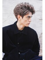 カライングドゥ(ing deux) スーツ短髪ツーブロック束感モテる黒髪シークレットパーマ流行