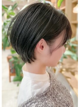 ルエ(rue) 30代40代50代◎大人可愛い黒髪丸みショート