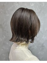 キー ヘアーアンドビューティーサロン(Kii hair&beauty salon)&nbsp;グレージュ外ハネボブ