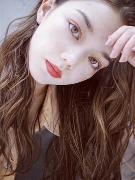 レッド(RED) 外国人風スパイラルウェーブ【RED】本厚木