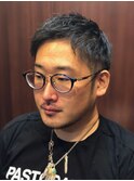 アップバングショート
