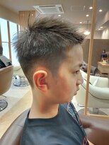 ヘアサロンアンドヘアメイクディー(hair salon hair make D)&nbsp;仙台D　おしゃれボウズ×刈り上げショート×ラフジェットstyle