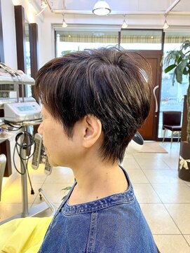 ヘアアーク(HAIR arc) ショートカット#京成津田沼#本八幡#奏の杜#京成大久保#幕張本郷