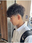 MEN'S HAIR 前下がり×クールマッシュ×ツイスパ