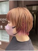 【REJOICE hair】インナーカラー×ピンクパープル☆