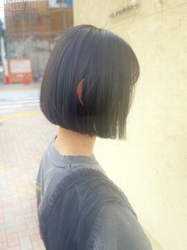 ユキオ オブ ヘアー(YUKIO of Hair) 20代30代40代ミニボブショコラアッシュ透明感小顔ブリーチなし