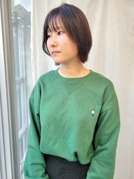 ツイギー 歩行町店(TWiGGY) 切りっぱなし柔らかボブ