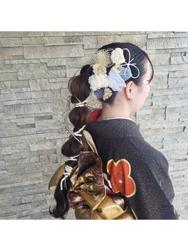 ヘアー ブブース(HAIR BO BOOSE) 成人式ヘア