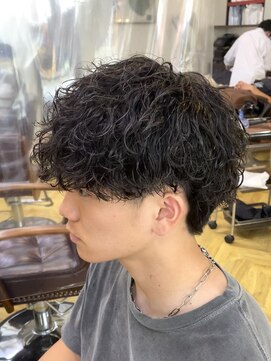 ガオプロデュースバイレボ(gao produced by revo) 【曽我尾真生】波巻きパーマ/メンズパーマ/マッシュパーマ