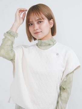 オンク 新宿(onk) ミディアムヘア/ショコラベージュ/ボブルフ/新宿駅