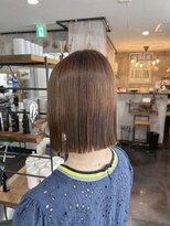 トゥーミー(to mee)&nbsp;タッセルボブ×シルキーベージュ♪【新田】