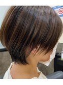 大人ショートボブ
