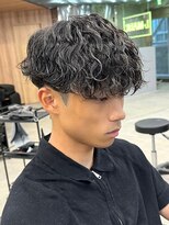 エルマーク 枚方(L-MARK)&nbsp;マッシュスパイラルパーマツイストスパイラル波巻きメンズ