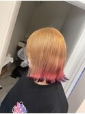 毛先ムラサキ☆グラデーションカラー