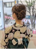 浴衣ヘアアレンジ