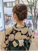 浴衣ヘアアレンジ