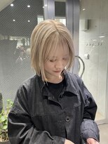 アルカナ 明治神宮前原宿(ARCANA)&nbsp;切りっぱなしボブ　ヘイリーボブ　タッセルボブ