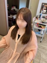 マーリャヘアー(mallia hair) レイヤースタイルレイヤーカットロングレイヤー小顔スタイル