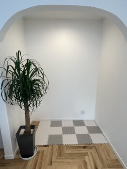 朝９時～営業＊【お子様同伴OK】キッズスペースもお子様がいらっしゃる時に準備することも可能です◎