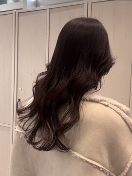 リー 梅田(Lee) ブリーチなしで高発色ボルドカラー！