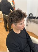 スパイキーショート/スパイキーパーマ/短髪パーマ