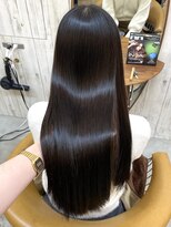 ロンドアジュール 横浜(Lond azur)&nbsp;メルティカラーフェミニンロング似合わせカット髪質改善縮毛矯正