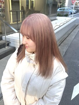 ブラウン(Brown) ピンクベージュ