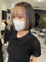 キング 枚方店(K!ng)&nbsp;縮毛矯正髪質改善ハイライトレイヤーカット枚方美容室エクステ