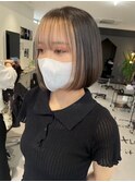 縮毛矯正髪質改善ハイライトレイヤーカット枚方美容室エクステ