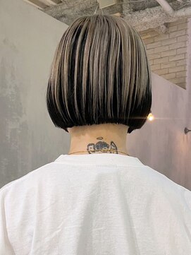 アルバム 渋谷パルコ(ALBUM) ミディアム美髪ボブショートおくれ毛_ba507671