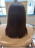 髪質改善ストレート