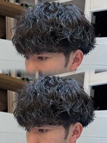 髪屋 紬&nbsp;メンズ/メンズパーマ/メンズカット/波巻きパーマ