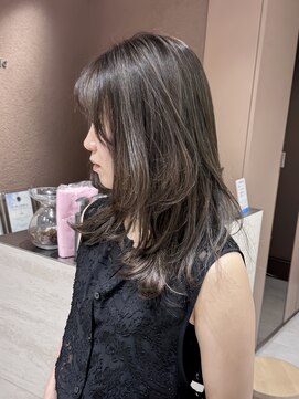 メゾンマイル 恵比寿(maison mile) ハイライトカラー/ベージュ/レイヤーカット/白髪ぼかし/恵比寿駅