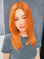 ラルガ 黒崎(Raruga)&nbsp;ビビットオレンジ×レイヤーカット