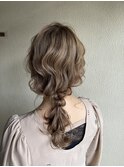 ニュアンスが可愛いポニーテール