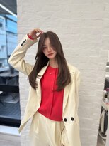 アマトウキョウ 表参道(AMA TOKYO)&nbsp;レイヤーカット 韓国ヘア ミルクティー 高島大登